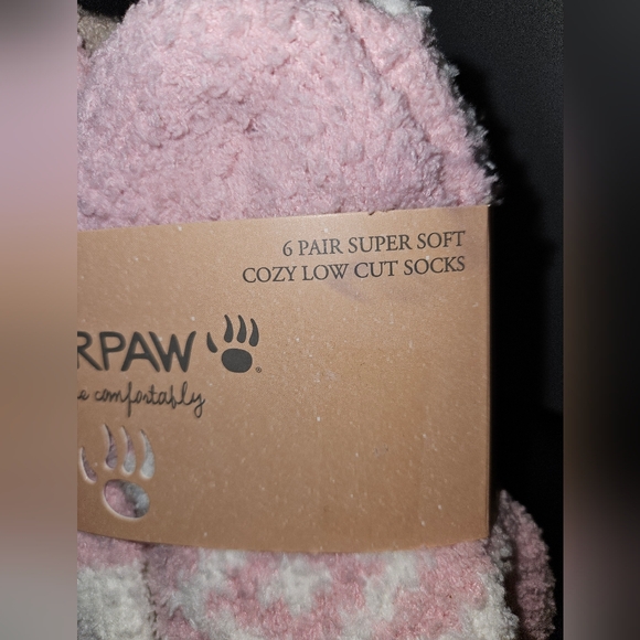 Bearpaw Cozy Fuzzy Socks Set - 6 pairs -NWT - Picture 4 of 5